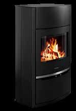 STOVE L1 BLACK STEEL STEEL DOOR (PICTURED ABOVE) STOVE ALSO AVAILABLE IN VERSIONS: GREY STEEL