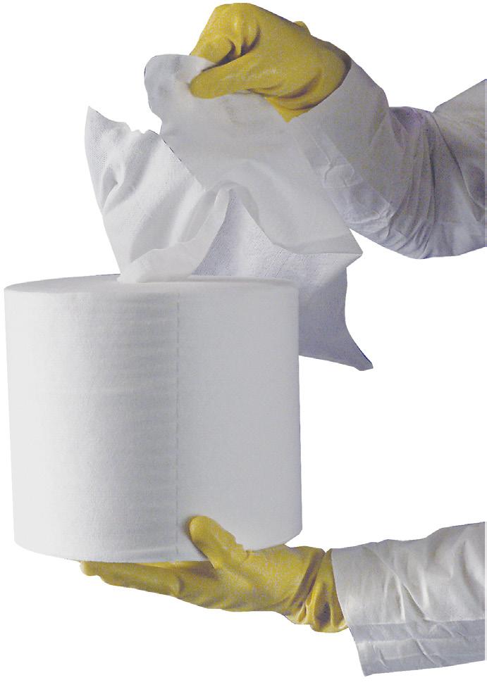 Non-apertured. Sold in cases of 600 CS1115 OREX Perforated Roll Wipes Super absorbent. 300 wipes per roll. Each wipe measures 9 X 10.