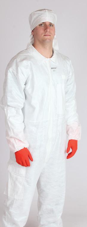 A single set of original OREX protective coveralls has the same limitations as a single set of nylon, cotton, or poly-cotton coveralls.