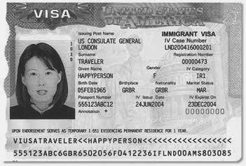 The temporary Form I-551 MRIVis evidence of permanent resident status for one year from the date of