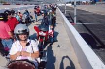 Did you ever ride your bike around a NASCAR track? If not you have missed an experience like none other. On Sept.
