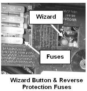 Section 6: Electrical System Inspection and maintenance If the 12-volt power converter is not working (auxiliary battery not being charged) check the reverse polarity fuse(s) located on the end of