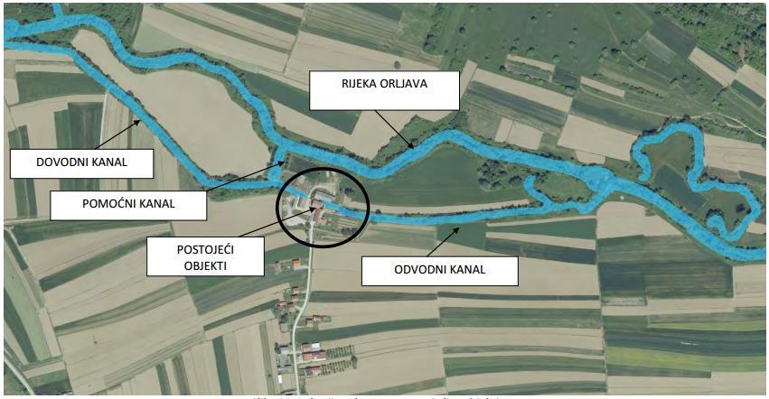 5 IDEJNI PROJEKT MALE HIDROELEKTRANE 5.1 Hidrološki podaci rijeke Orljave Rijeka Orljava je glavni odvodni recipijent Poţeške kotline.