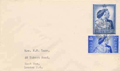 FC1150A 75 11th June 1975 Sailing, Royal Thames Yacht Club Official London cover with label address, these originally cost 2 each.