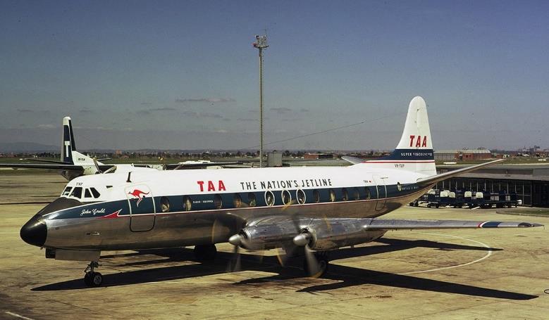 competitive advantage over rival airline Australian National Airways (ANA). In August 1948, Watkins departed the US on TAA s first Convair delivery flight via England.