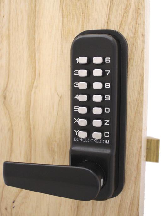 stile internal or external metal/wooden doors BL4402 MG Pro BL4442 MG Pro Marine Grade Single Sided Keypad