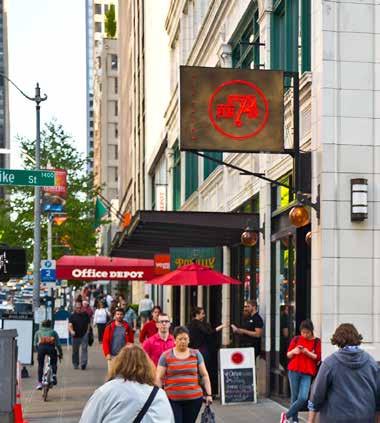 Several of downtown Seattle s iconic attractions and hotels in