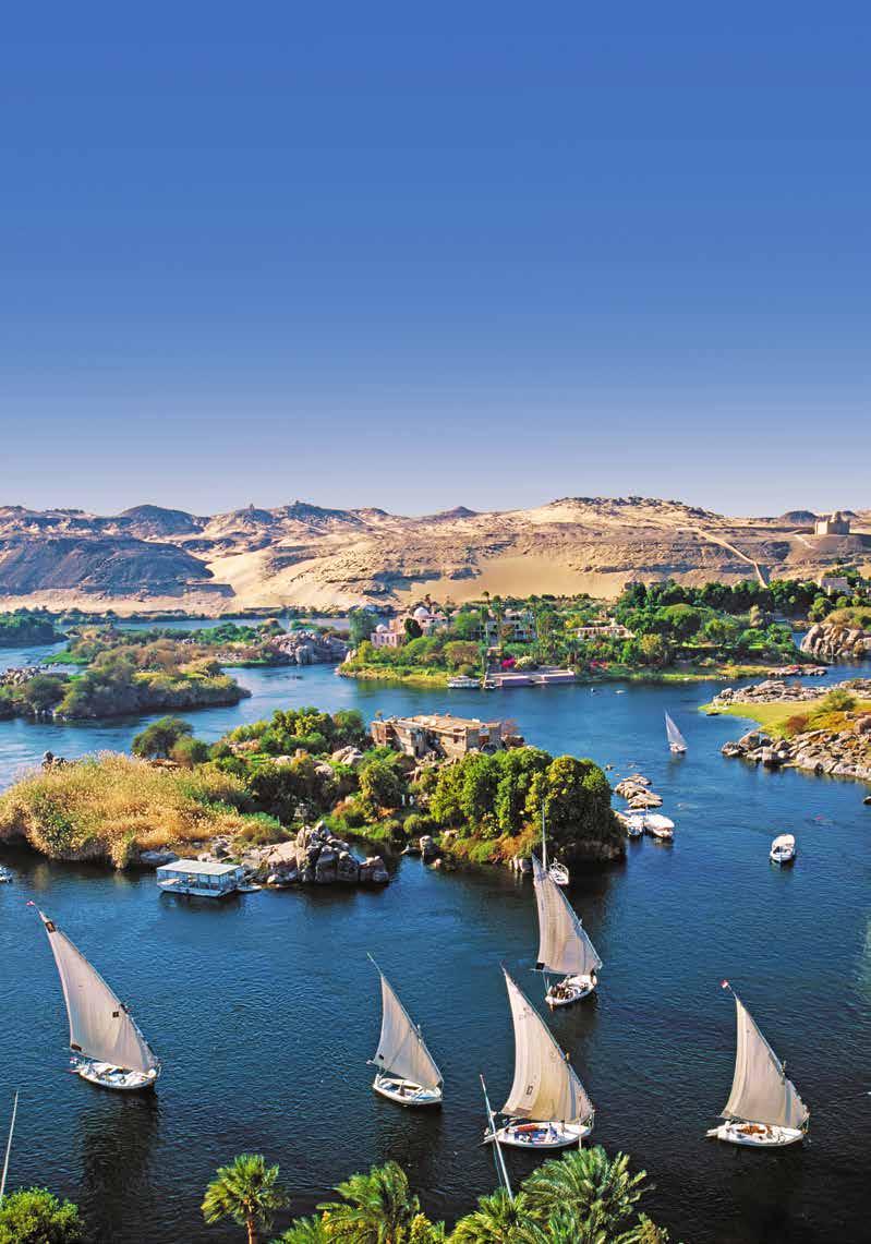 Join us aboard the unique SS Misr and follow in the wake of the Pharaohs as we sail along the River Nile.