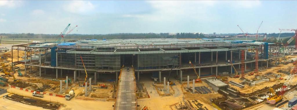 On-Going Projects Changi Airport Terminal 4 Secured in Mar 2014