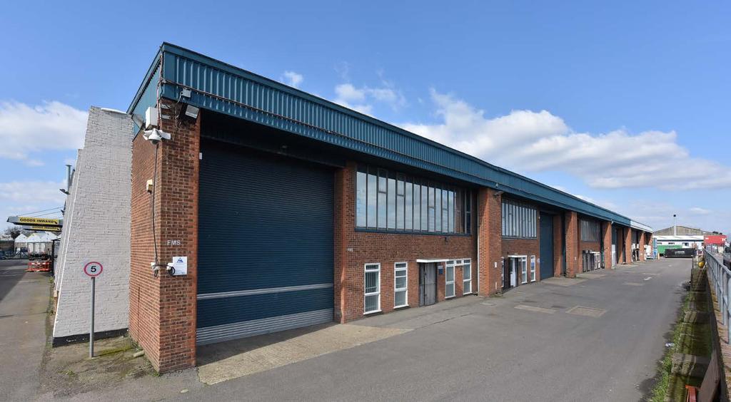 Description The subject property was constructed in the 190s and comprises four interconnected warehouse units totalling 0,96 sq ft.