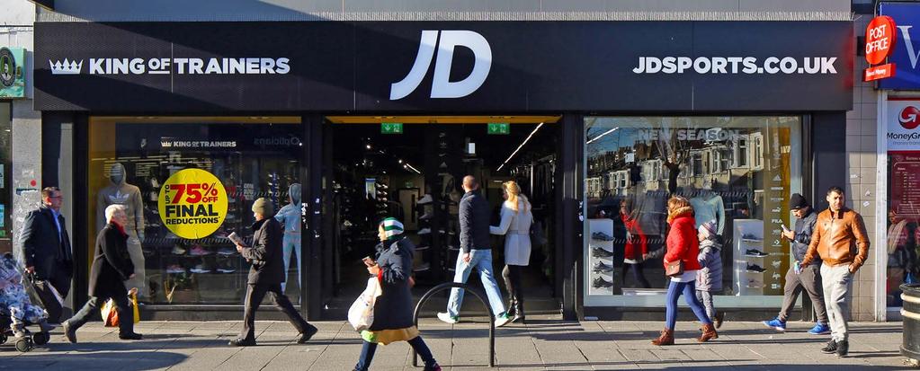 COVENANT INFORMATION HISTORY JD Sports Fashion Plc, more commonly known as just JD Sports, is a sports-fashion retail company founded in 1981 in Bury, Greater Manchester.