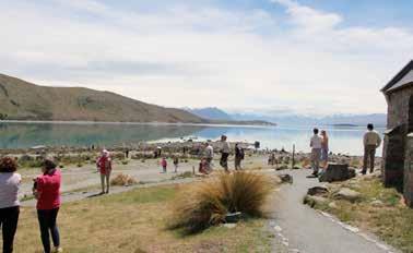 Our first stop is Lake Tekapo where we ll enjoy breakfast while soaking in the world famous lake views.