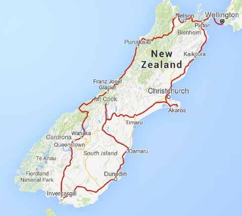 You ll ride the best of NZ s South Island and experience everything from the deep forest, to beautiful rolling hills sitting on crystal clear lakes.