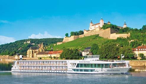 5H LUXURY EUROPEAN RIVER CRUISING THE most luxurious river cruises in europe: 3 Scenic Space-Ships with exclusive private balcony suites 3 Spacious deluxe