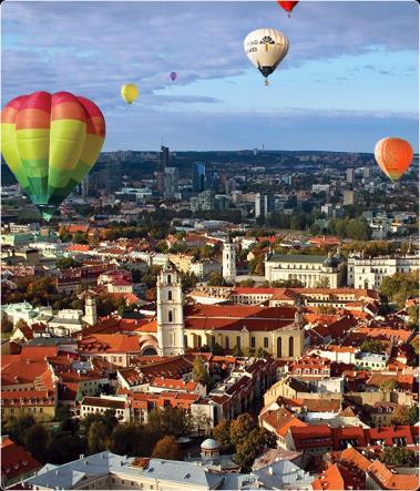 Vilnius is a compact city where major meeting facilities, hotels, cozy restaurants and important city s sight are with easy reach.