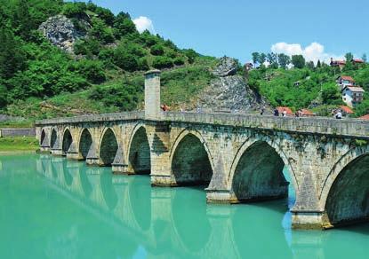 DISCOVER Višegrad Explore the Inspiring Culture, Nature, Art and Architecture of Bosnia & Herzegovina With a culture influenced by various rulers, modern-day Bosnia and Herzegovina is the result of a