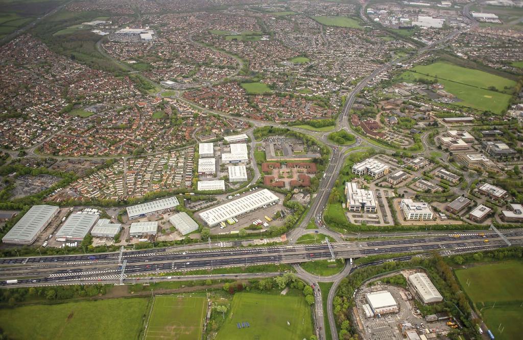 M4 to London Location Woodlands Court lies approximately 4 miles north east of Bristol City centre, located off Ash Ridge Road, Almondsbury, adjacent to the Aztec West Business Park and within A38 1