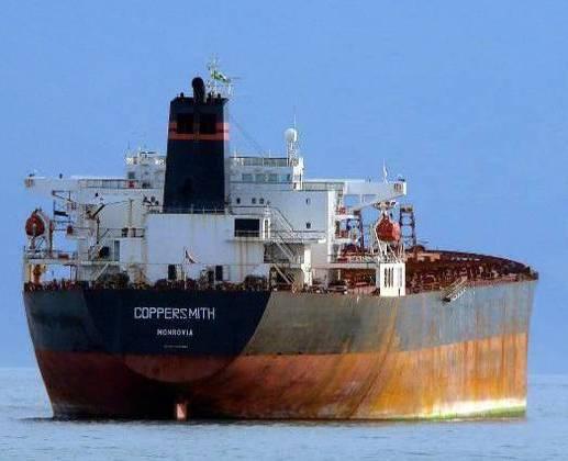 Sold for demolition in Bangladesh. 390 $ per ton. Coppersmith (ex-anella, ex-cic Hope, ex-farenco). IMO 9056260. Bulk carrier. Length 270 m, 22,541 t. Liberian flag.