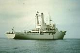 She has been operated in the Channel, the Atlantic Ocean and the Mediterranean but also in the Pacific Ocean where she was spotted in 1972-1973 or in 1991.