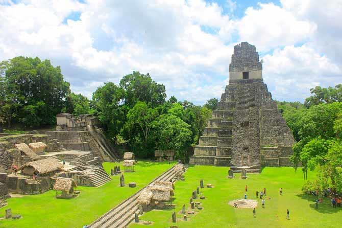 Tikal, UNESCO World Heritage site, most important archaeological discovery of this century, comprising some