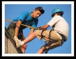 EXTREME SPORTS/TOWER/C.O.P.E. Taking part in new experiences is a crucial part of the Scouting program allowing personal growth and outstanding experiences.