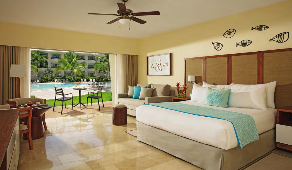 Sun Club guests enjoy personalized concierge check-in, room service from 7 a.m. to 11 p.