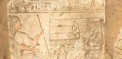 Ramses II. The tomb paintings include various scenes depicting the army's infantry and chariotry heading for a military campaign beyond Egypt s eastern borders.