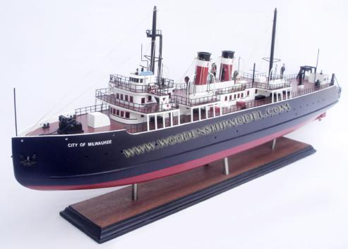 A project for this winter is to fund the purchase of a model of the Grand Trunk Car Ferry City of Milwaukee.
