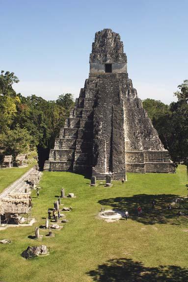 Tikal was inhabited from 600 BC., till 869 AD. Its highlight was between 690 till 850 AD., a time period known by archaeologists as the Late Classic.