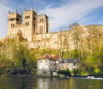 From our base on the outskirts of Darlington we have two contrasting excursions Durham, a delight to visit at this festive time then into North Yorkshire across the scenic Cleveland Hills.