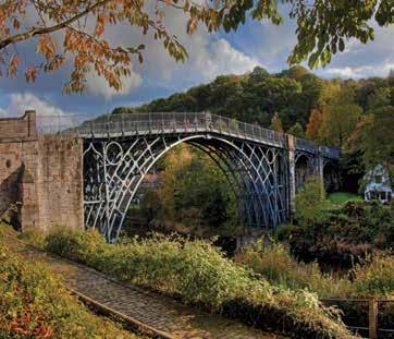 This new tour includes a visit to Shrewsbury and Ironbridge.