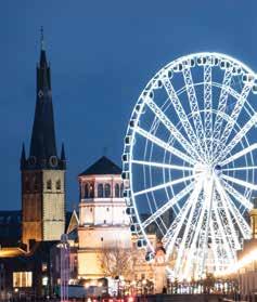 Saturday Today we visit Cologne which is home to no less than six Christmas markets, of which the most famous is adjacent to the cathedral which provides a magnificent backdrop.
