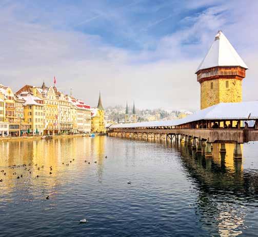 Christmas in Switzerland 7 DAY included 2 nights with bed & buffet breakfast Junfrau train journey Lucerne HOTEL 799 Grindelwald Join us on a wonderful Swiss Christmas tour where the scenery and