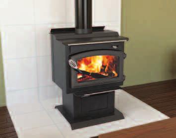TR002B Shiloh Wood Stove The high-efficiency TR002B Shiloh wood stove is an AIRTIGHT, plate steel, wood stove that burns efficiently while producing maximum heat.