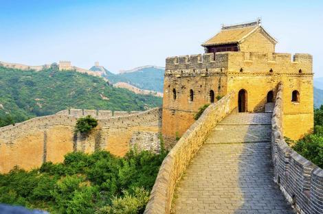 DAY 7 - BEIJING The Great Wall of China Travel into the rugged mountain landscapes north of the city to the magnificent Great Wall of China.