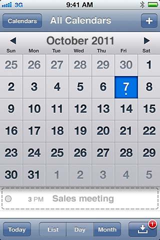 Kalendar 10 Aplikacija Kalendar Kalendar vam može pomoći da ne zaboravite nijedan važan događaj. Možete pregledavati jedan ili više kalendara odjednom.
