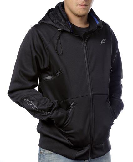 NIGHT RIDER jacket ACCESSORIES / SIZE: S-2XL Polyester softshell with waterproof membrane, waterproof zippers with