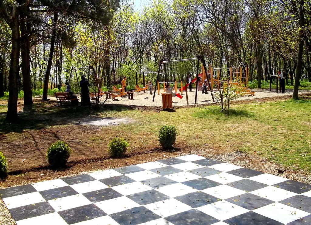 07 Children playground facilities and chess field installed April 2013 Këndi i lojërave për