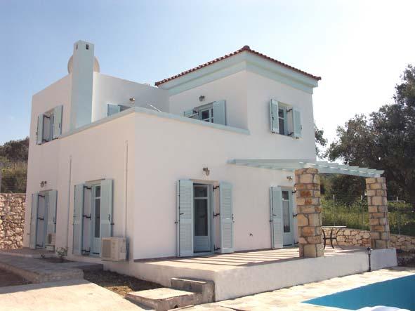 Agia Triada - Ira Price: 270 000 Euros Property ref. RE010 We can offer a totally new 2-storey, 125 m2 villa Ira with swimming pool.