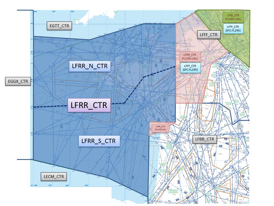 The radio communication frequencies associated to the ACC positions are indicated below. ATC Position Callsign Frequency Remarks Primary Sector London Control (All) EGTT_CTR 132.