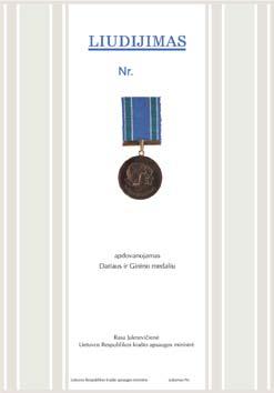 Krašto apsaugos ministro įsakymu apdovanotiems asmenims teikiamas medalis, jo