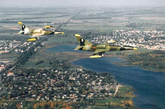 Reaktyviniai mokomieji lėktuvai L-39C Albatros 1993