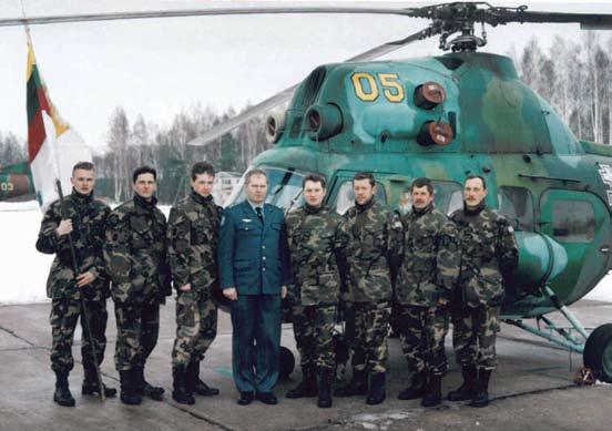 KOP sraigtasparnis Mi-2US KOP Antrosios aviacijos bazės Sraigtasparnių