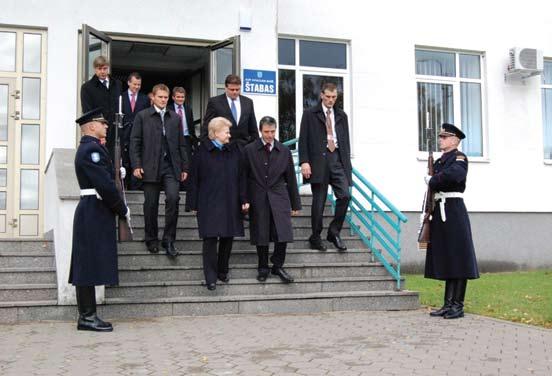 Respublikos Prezidentė Dalia Grybauskaitė ir NATO