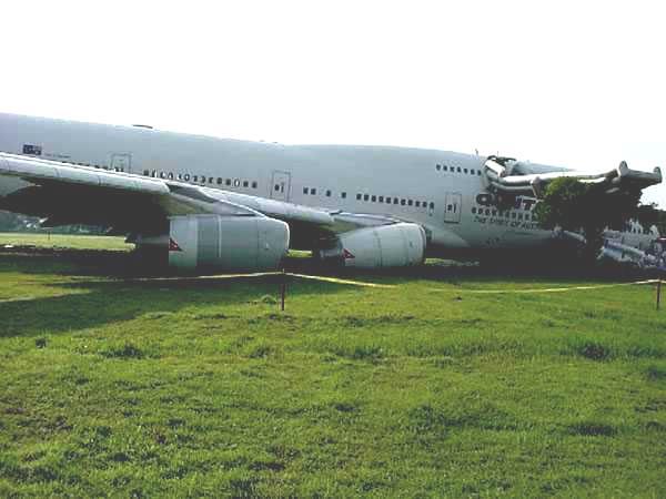The overrun occurred after the aircraft landed long and aquaplaned