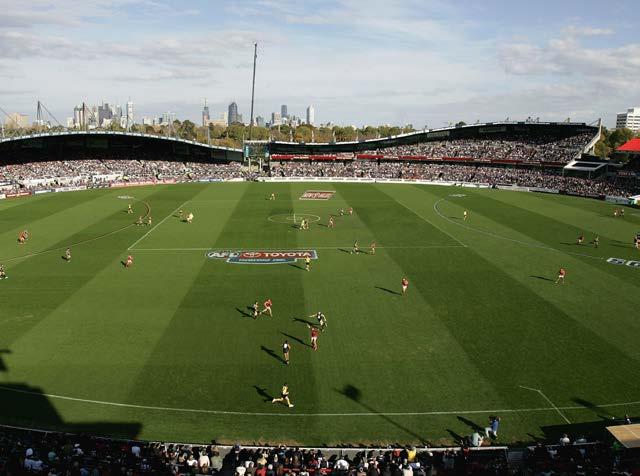 In the centre of Melbourne s sporting hub, the MCG is steeped in history and has been the home of Australian Football since 1859.