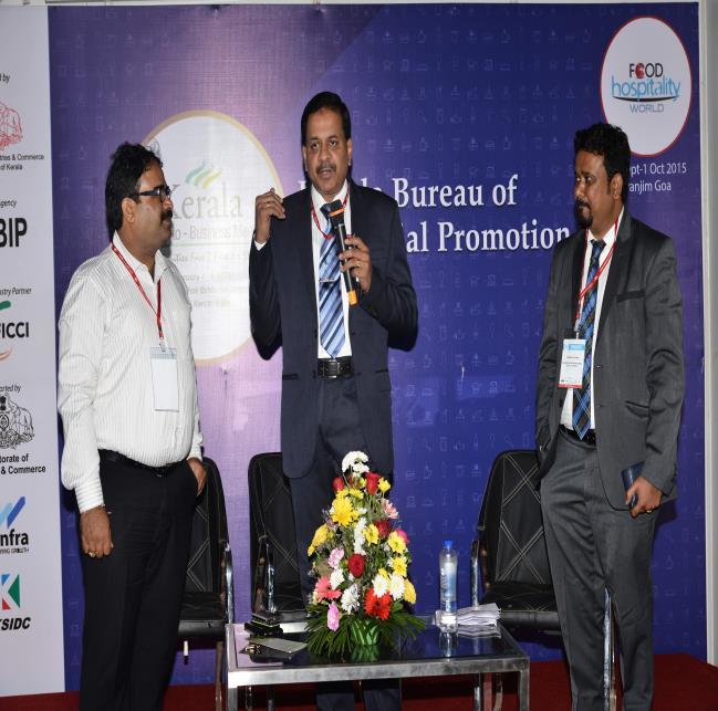 Rajagopal, Chief Executive Officer, Kerala Bureau of Industrial Promotion (K-BIP) on the Kerala Business to Business Meet 2016 being organised by Department of Industries & Commerce, Government of