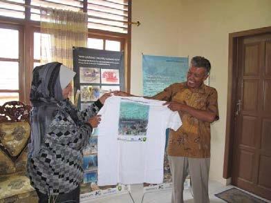 Activities to promote coral conservation Community