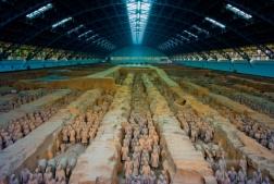 Day 7 (Saturday, May 12) Xi an (BLD) Travelers will be taken to have a guided tour of the Terracotta Warriors & Horses Museum and Mausoleum of the First Emperor.