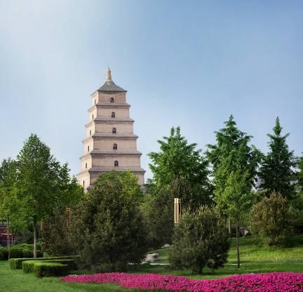 Wild Goose Pagoda, a 900 year-old architectural masterpiece